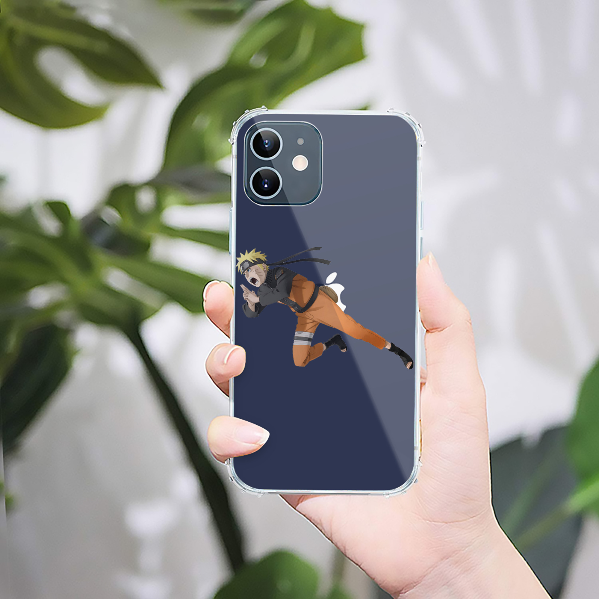 （画像用） NARUTO -ナルト- うずまき ナルト Uzumaki Naruto 【iPhone 12シリーズ対応】透明スマホケース（クリアソフトケース）
